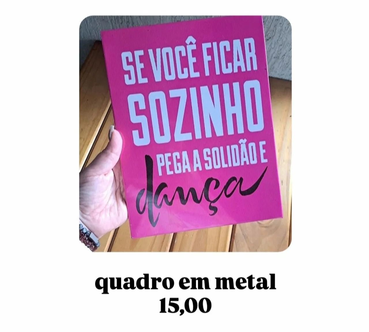 Quadro de metal - Foto 2