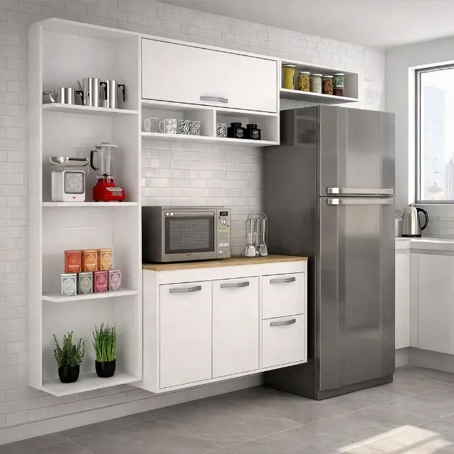 Armario Cozinha Compacta - 10x de R$ 109,90