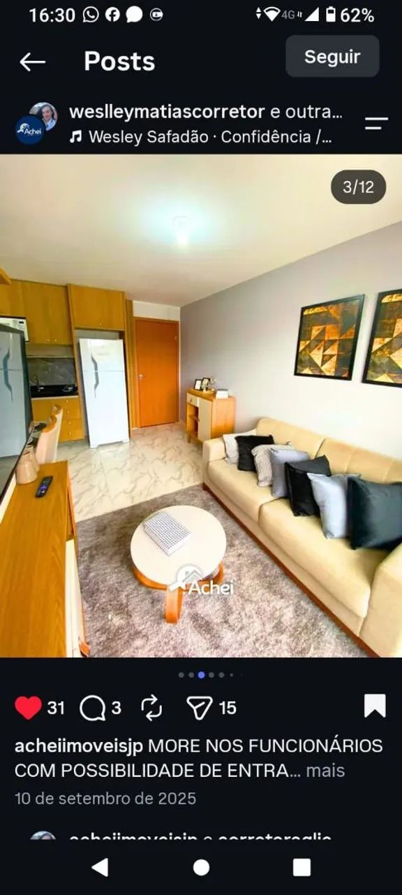 Repasse apartamento  ja mobiliado. ou troco  por casa ou carro  - Foto 3