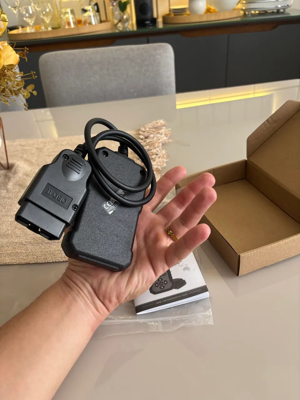 Scanner Automotivo OBD2 V410 - Leitor de Falhas e Diagnóstico Veicular - Foto 4