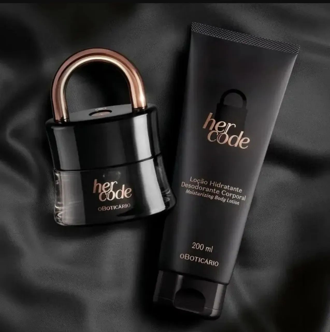 Her Code Eau de Parfum 50ml + Loção Hidratante  corporal 200ml  - Foto 2