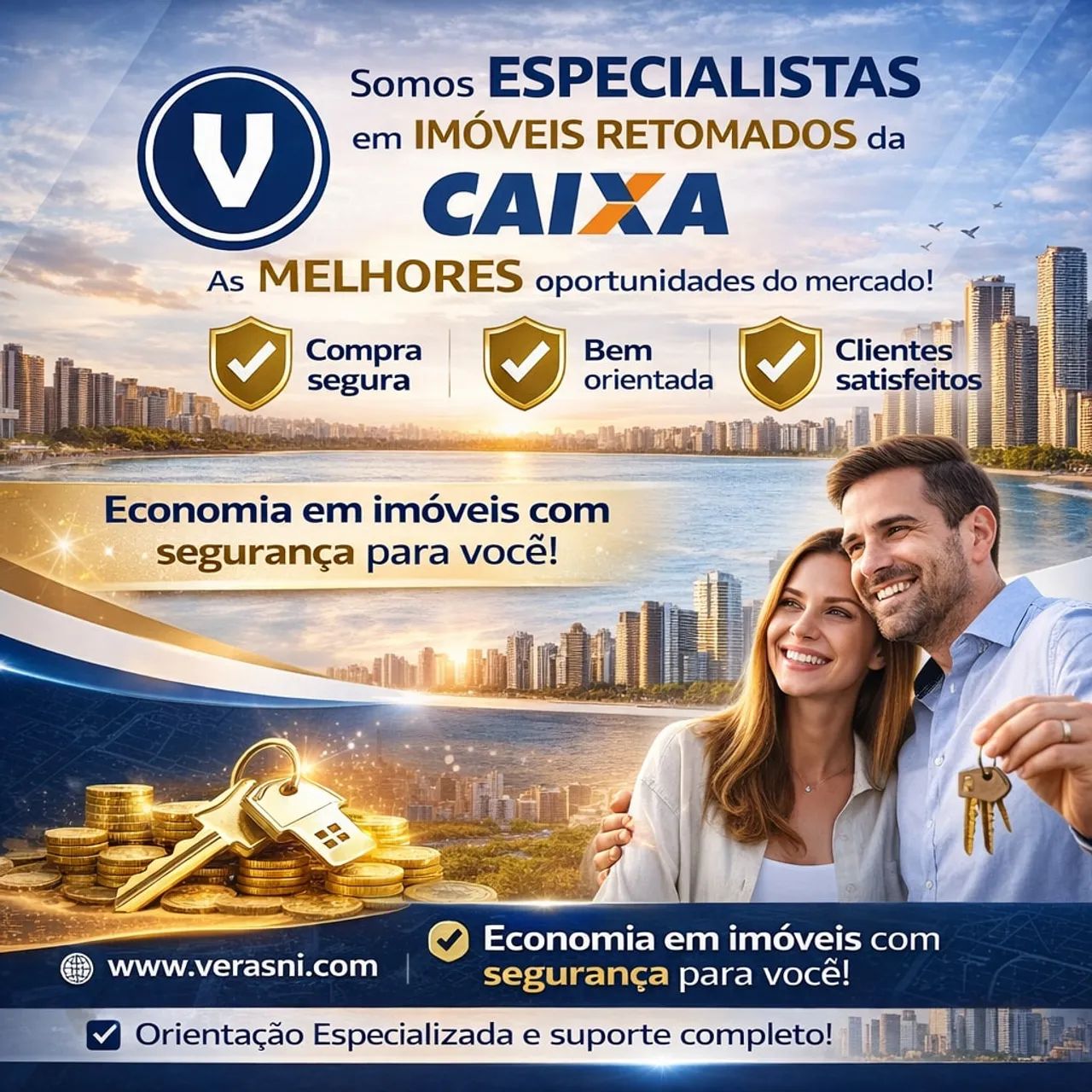 Apartamento no CURIO em Fortaleza/CE - Caixa *2800 - Foto 2