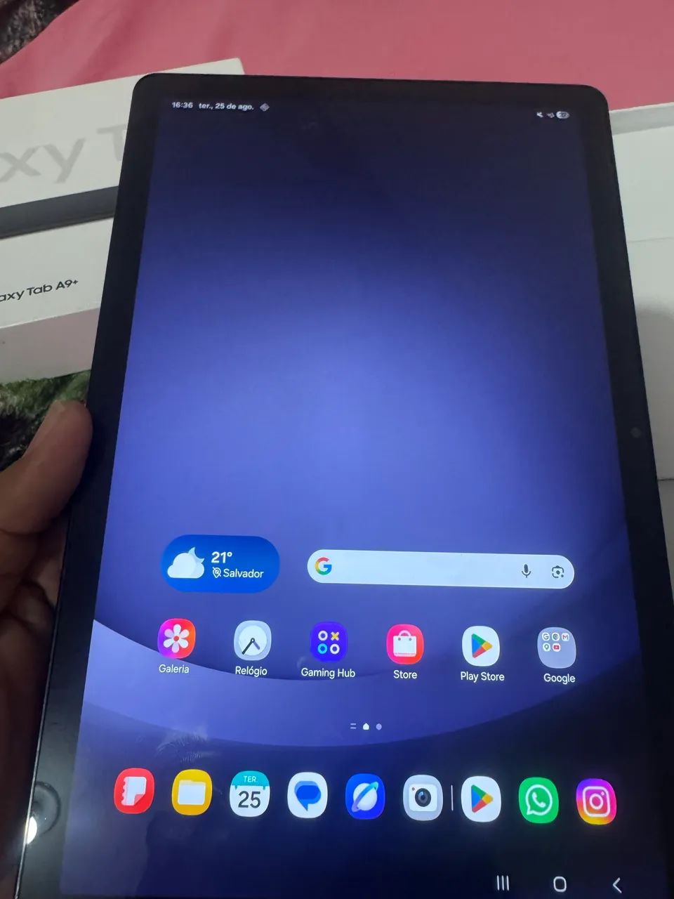 Tablet Samsung A9+ 11 polegadas 