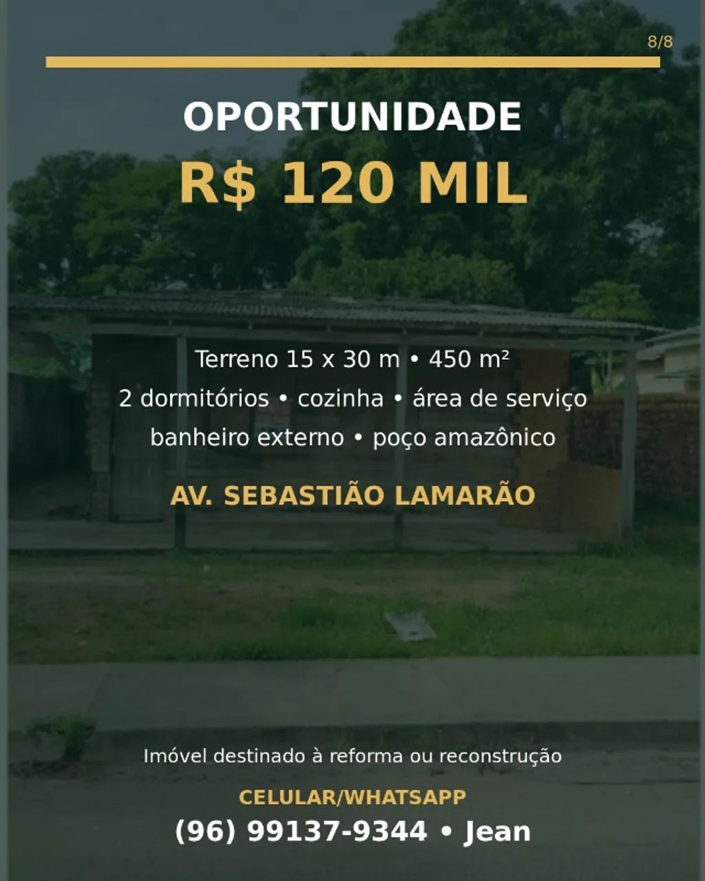  OPORTUNIDADE NO BAIRRO NOVO HORIZONTE