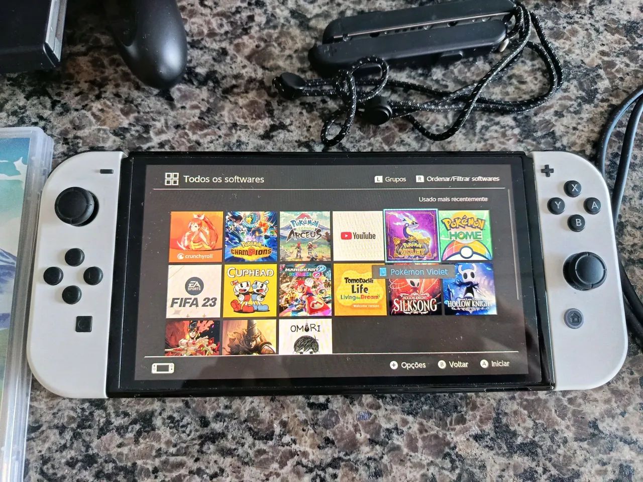 Nintendo switch Oled + jogos - Foto 2