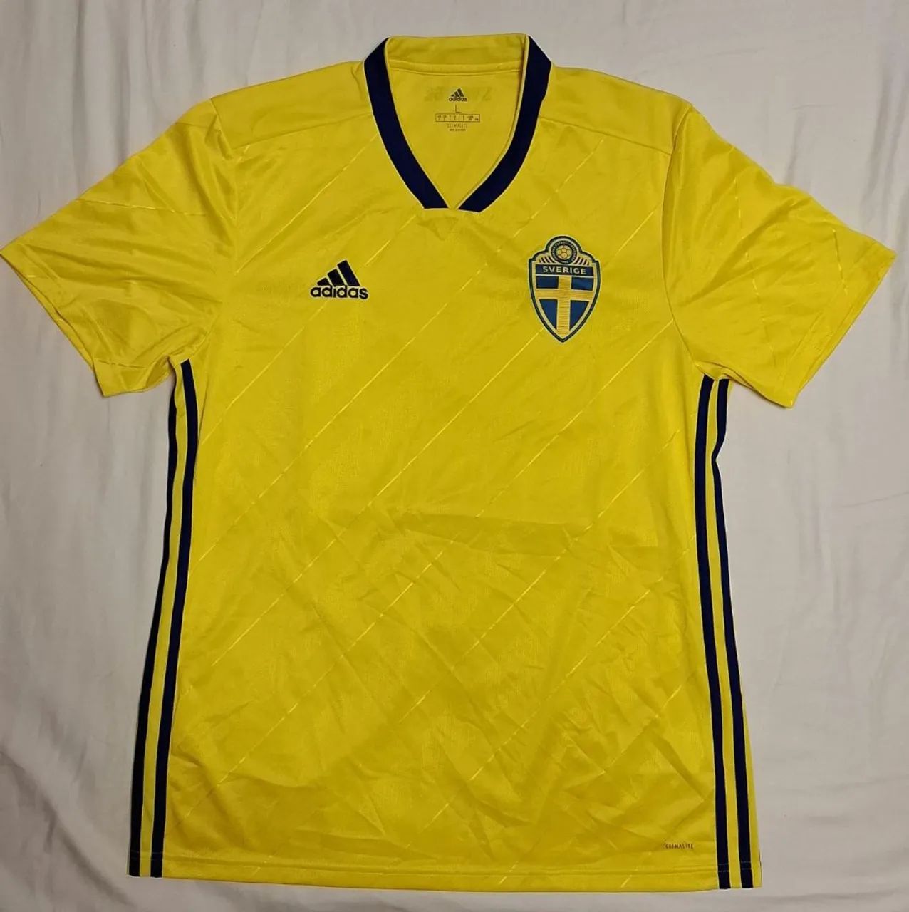 Camisa oficial Suécia 2018
