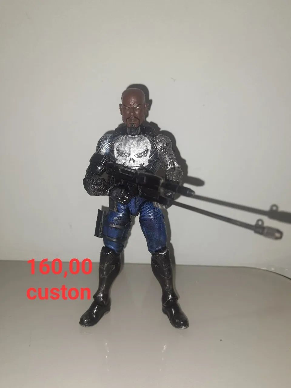 Justiceiro marvel legends custon 