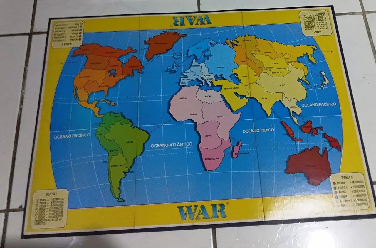 WAR - Jogo de Tabuleiro - Relíquia! - Foto 3