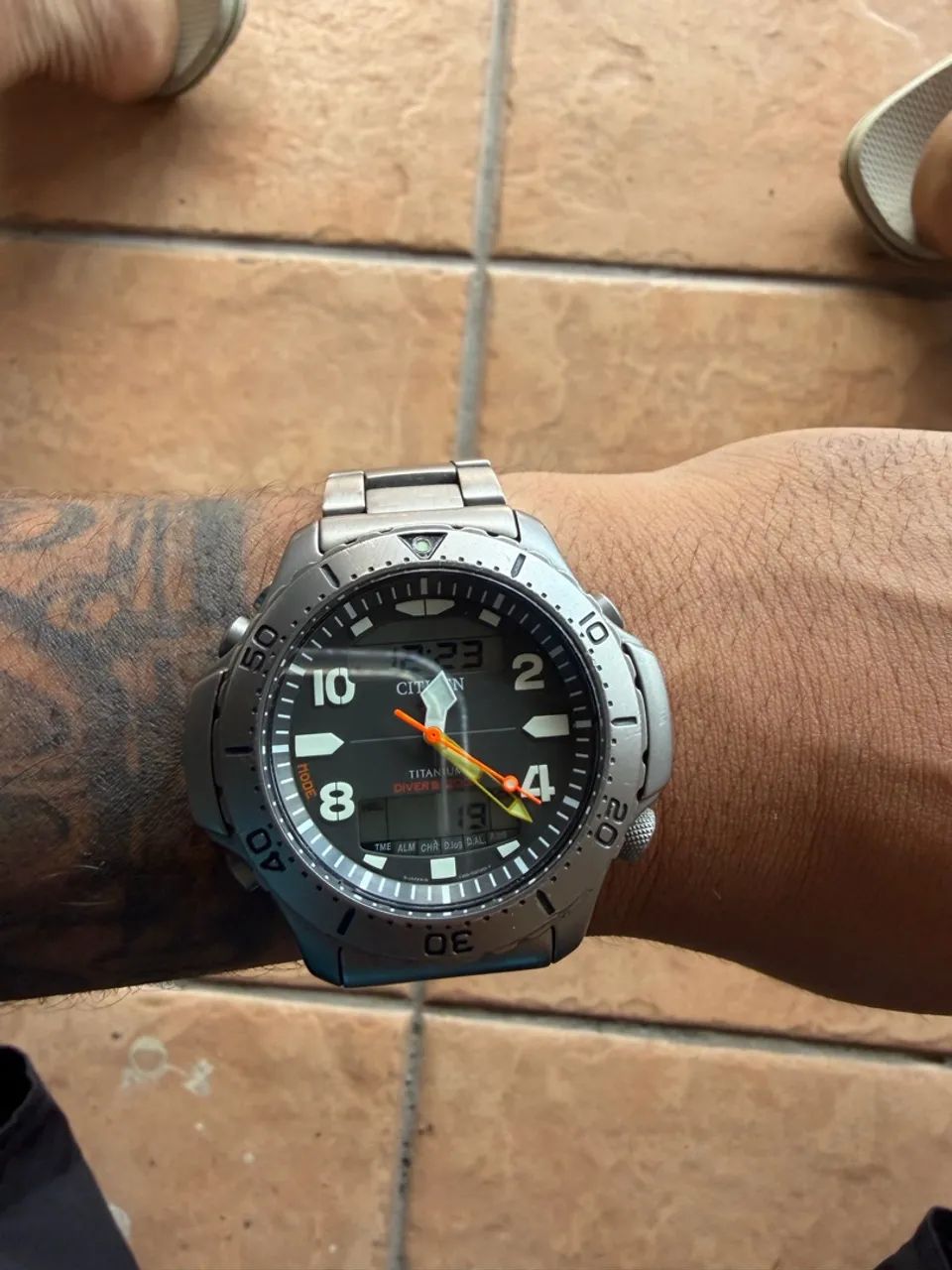 Citizen Aquamount titanium 
