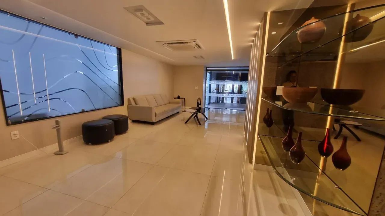 PORTEIRA FECHADA- APARTAMENTO MODERNO, BEM VENTILADO E COM LAZER COMPLETO EM BOA VIAGEM - Foto 4