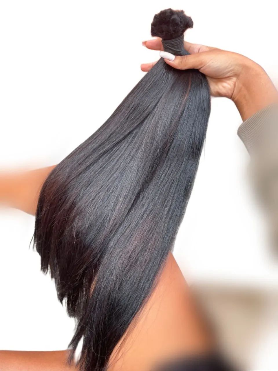 200gr Cabelo humano Brasileiro 60cm - Foto 4