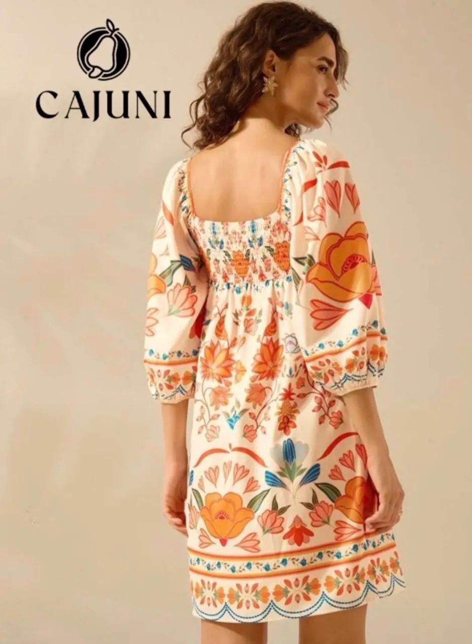 Vestido estilo farm shein - Foto 2