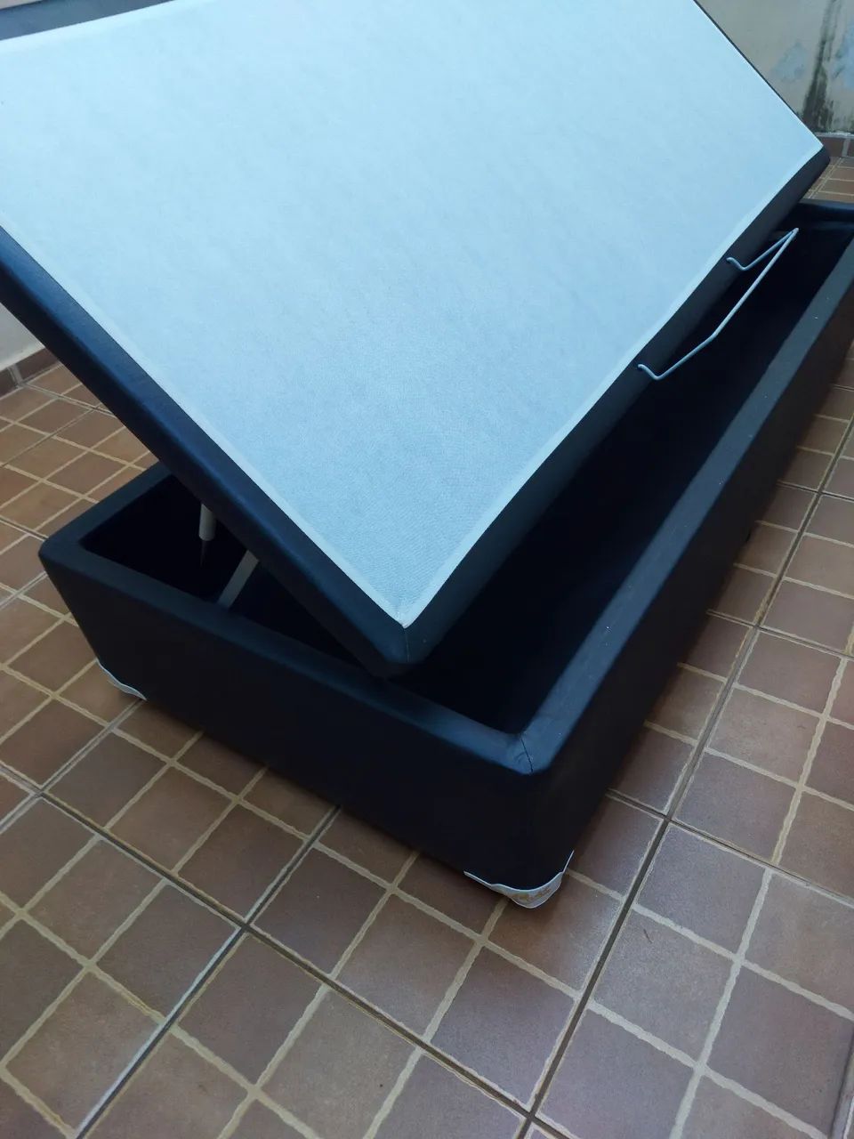 Cama box baú castor 88x188x35 cm - Foto 3