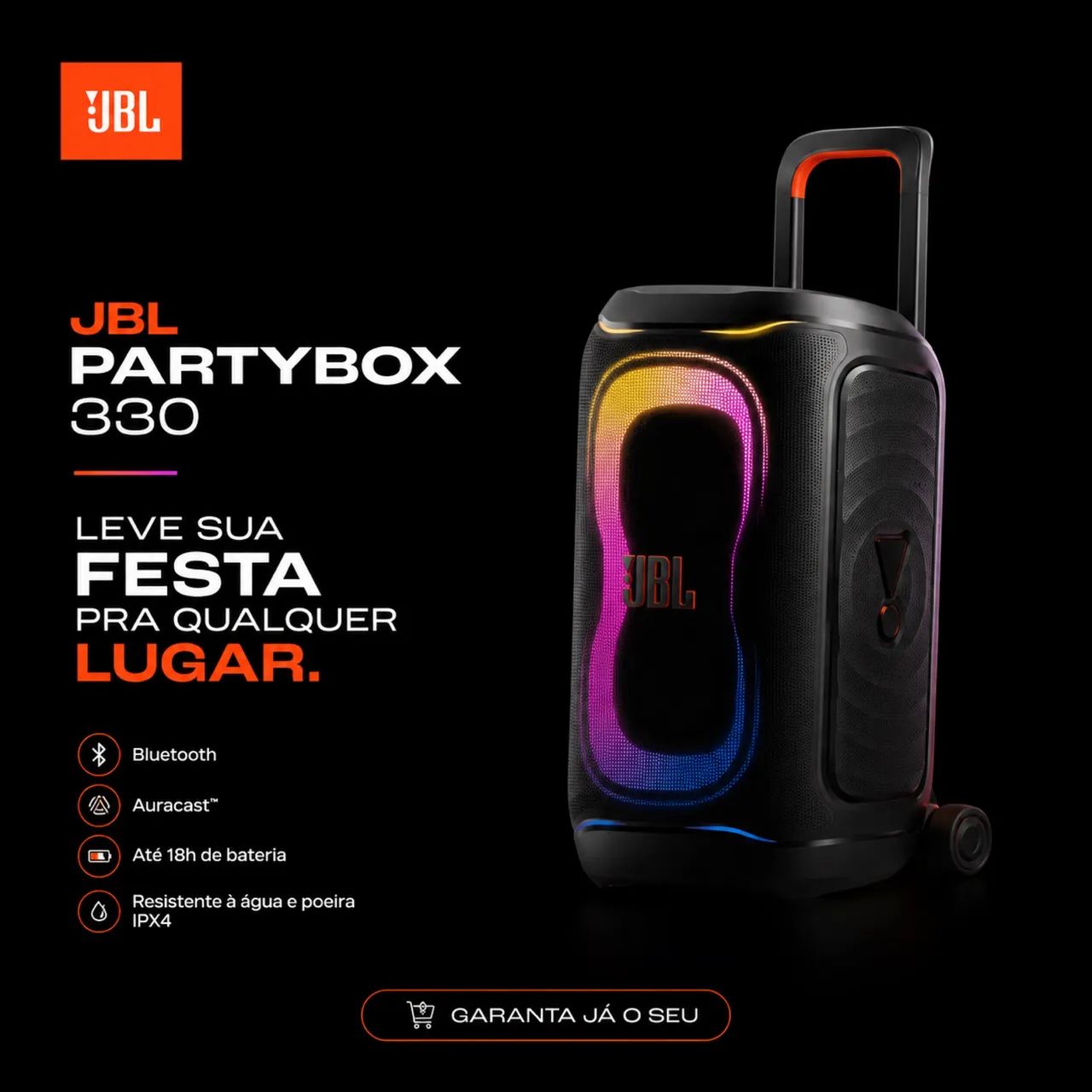 Lançamento JBL 330 lacrada 