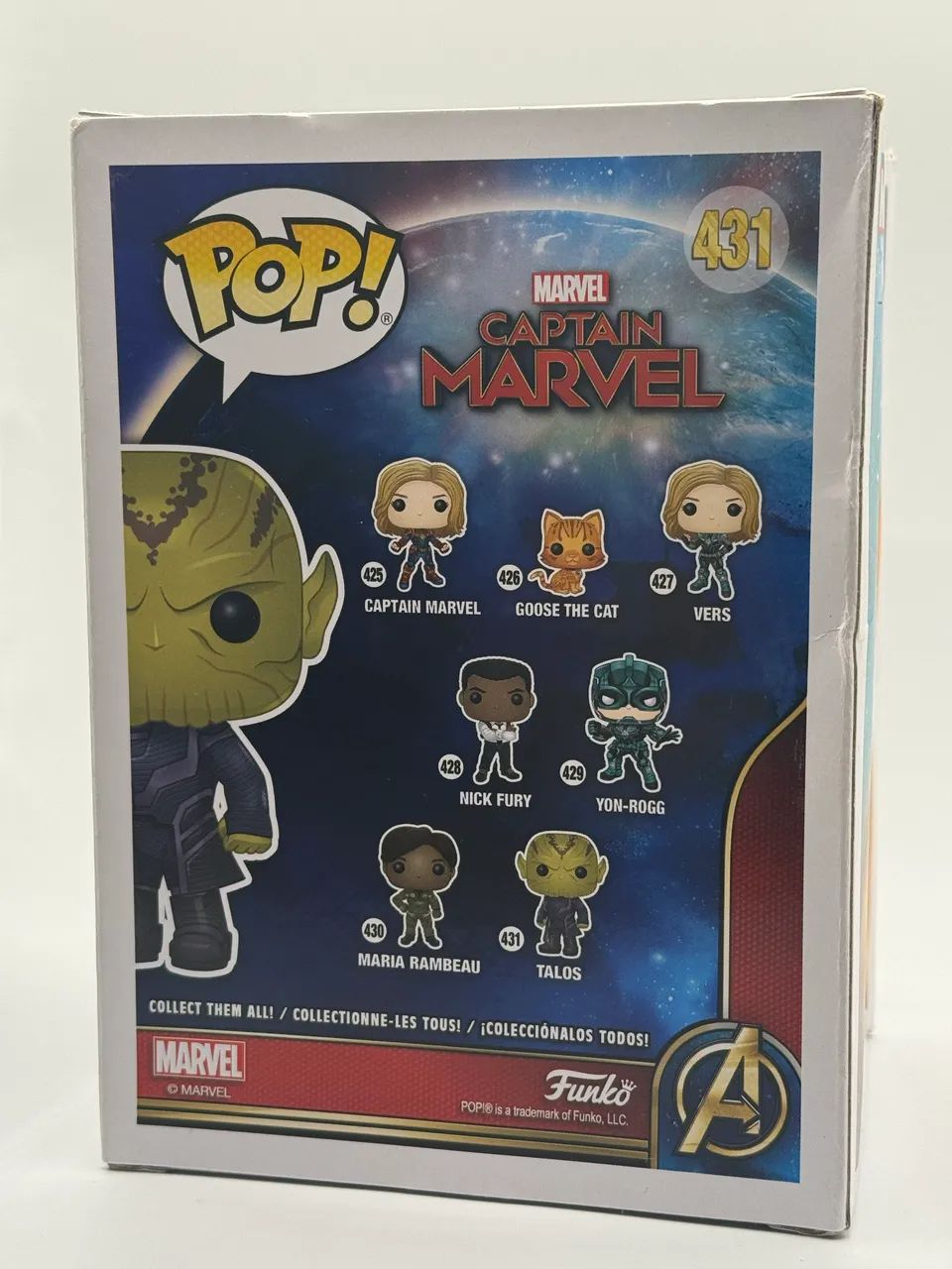 talos funko pop original eua (2018) marvel 431 - Foto 4