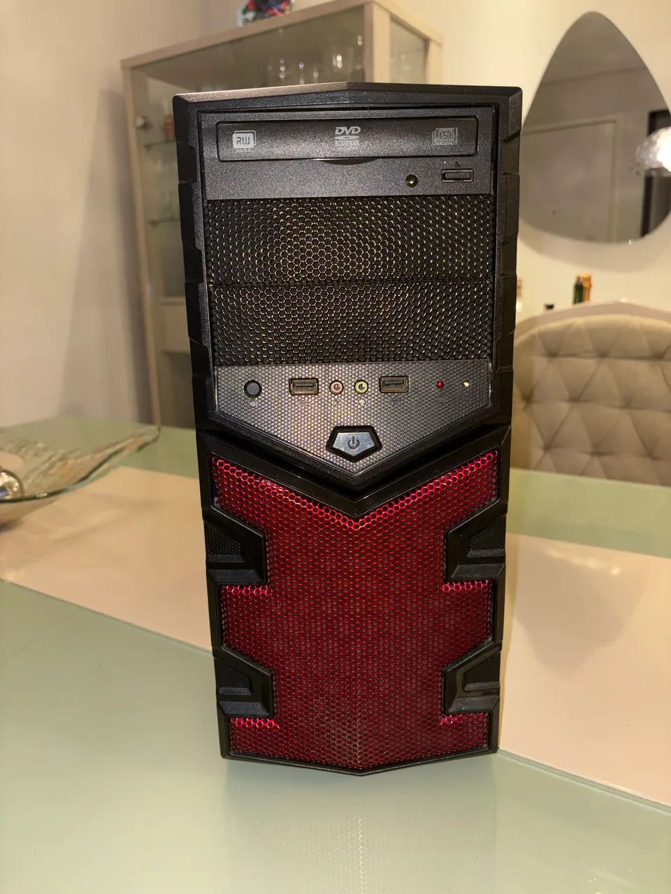 Gabinete para PC + Fonte e Leitor de DVD - Foto 3