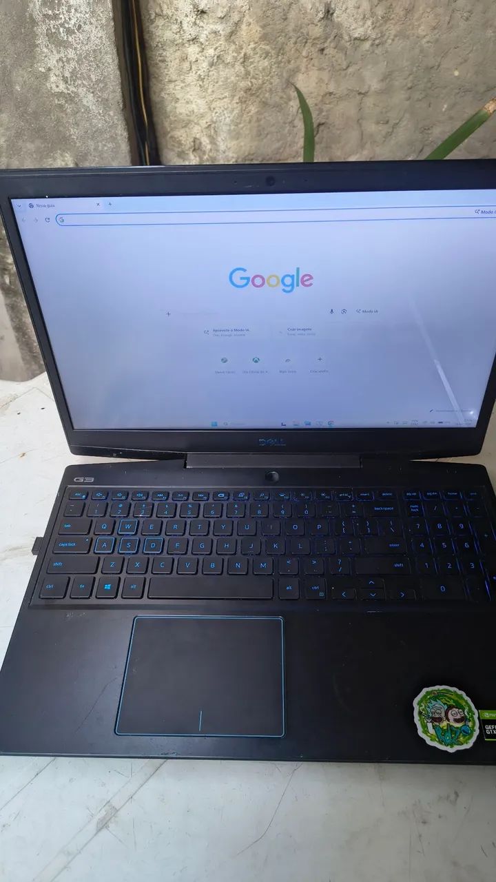 Notebook gamer Dell g3 