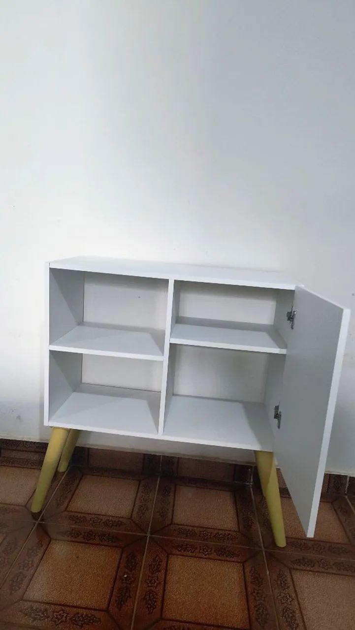 Aparador Buffet Multiuso Com Porta Retrô Cantinho do Café Império  - Foto 5