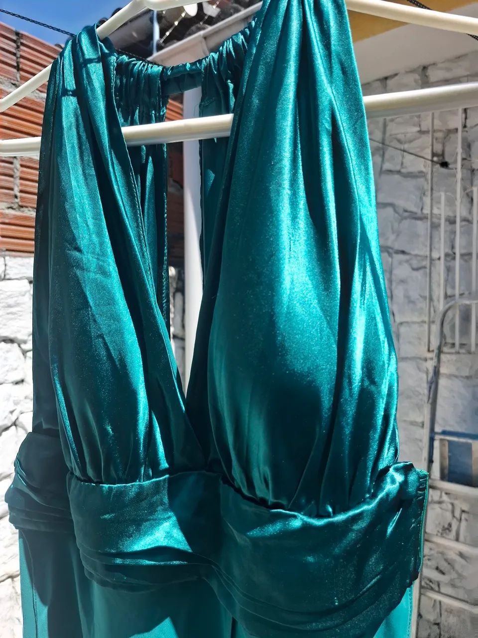 Vestido .desapego.veste 42 ,é  48 na etiqueta, mas visto 44 e nao cabe mais. - Foto 5