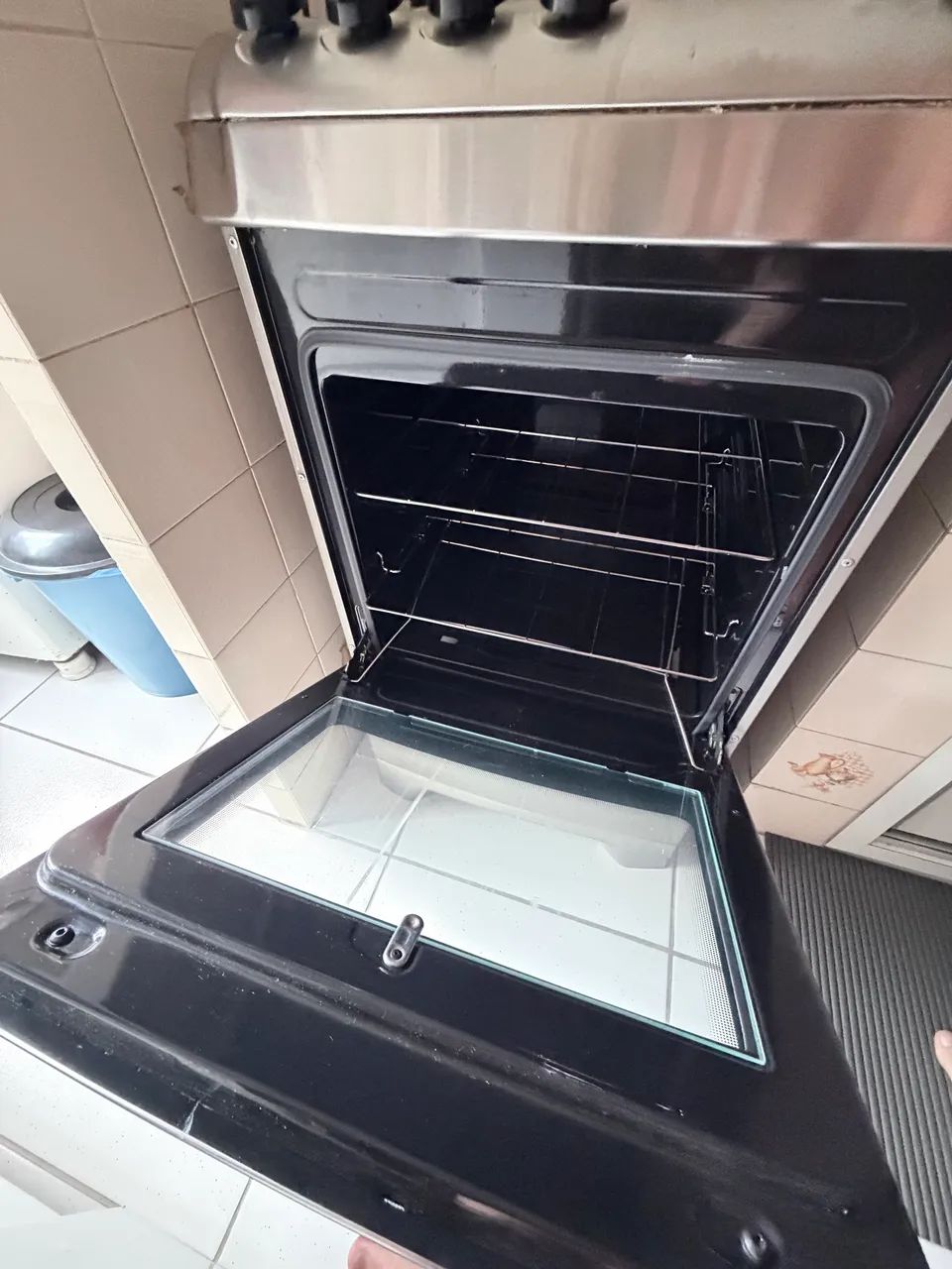 Fogão Electrolux Inox 4 Bocas - Conservado e Funcionando Perfeitamente - Foto 2
