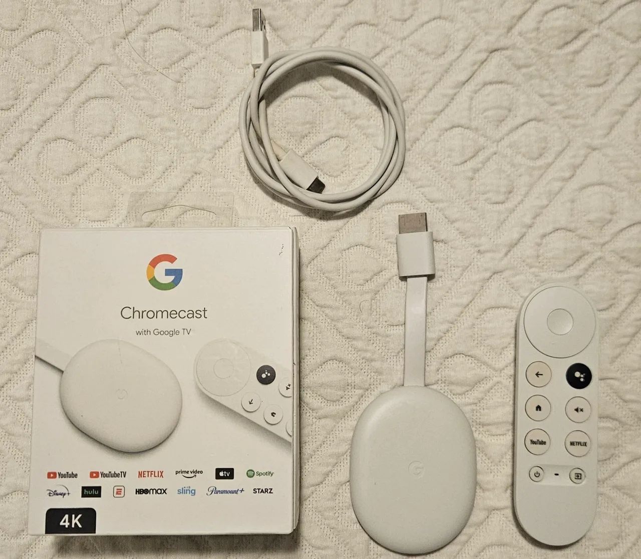 CHROMECAST GOOGLE TV 4K ORIGINAL