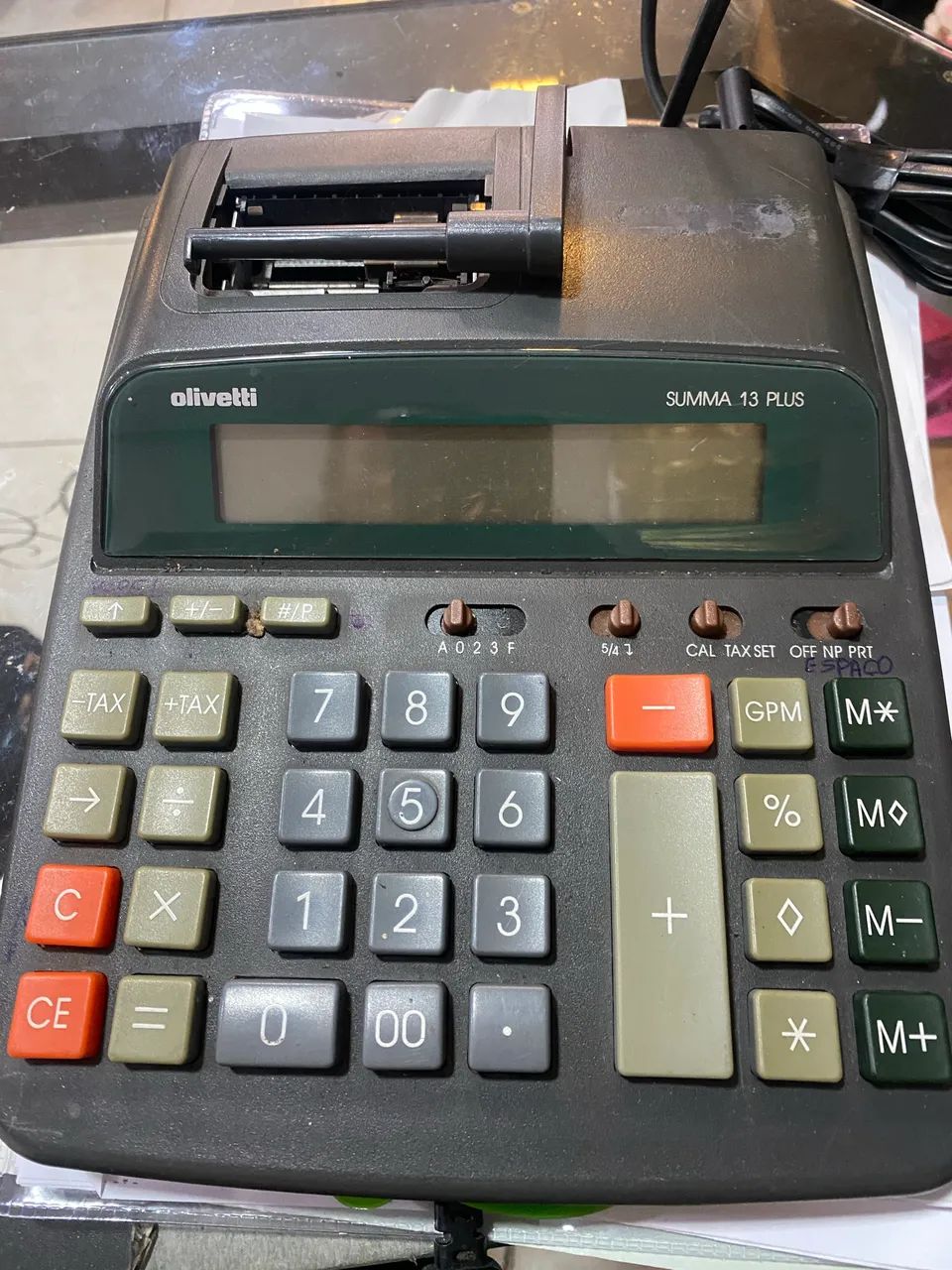 Calculadora impressora relíquia funcionando - Foto 2