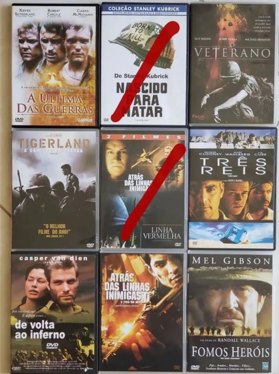 DVDS ORIGINAIS GUERRA e Outros  - Foto 2