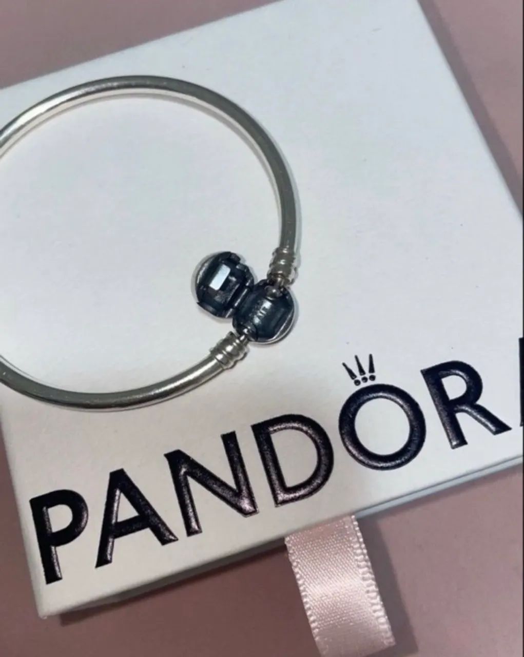 pulseira pandora rígida tam 17 - Foto 2