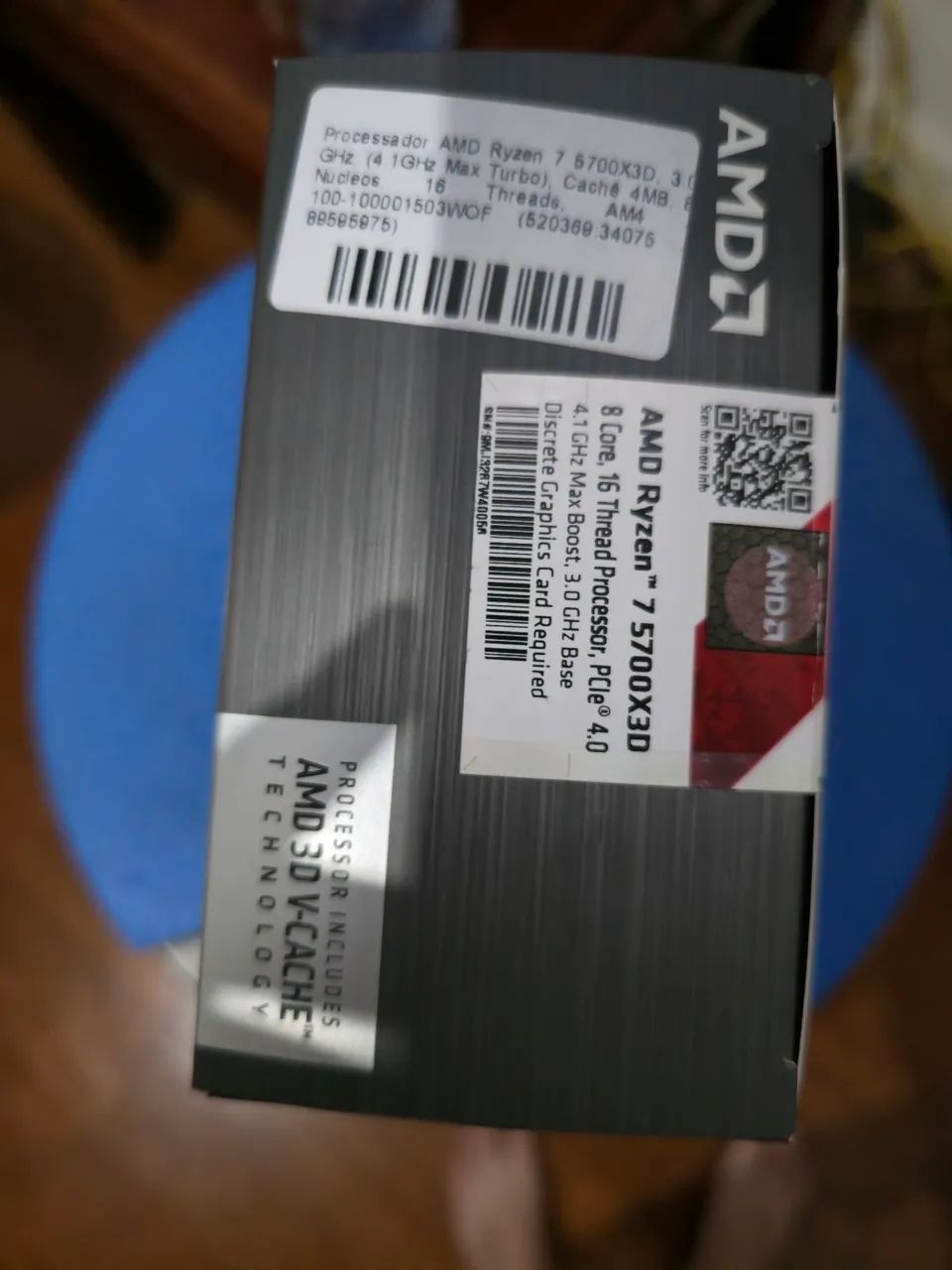 Processador Ryzen 7 5700X3D - Foto 3