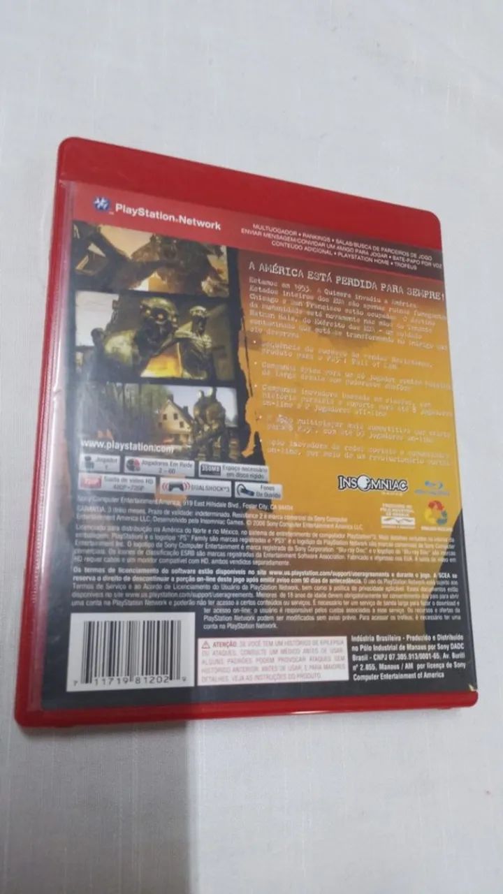 Jogo De PS3 Resistance 2 ( 20546 ) - Foto 2