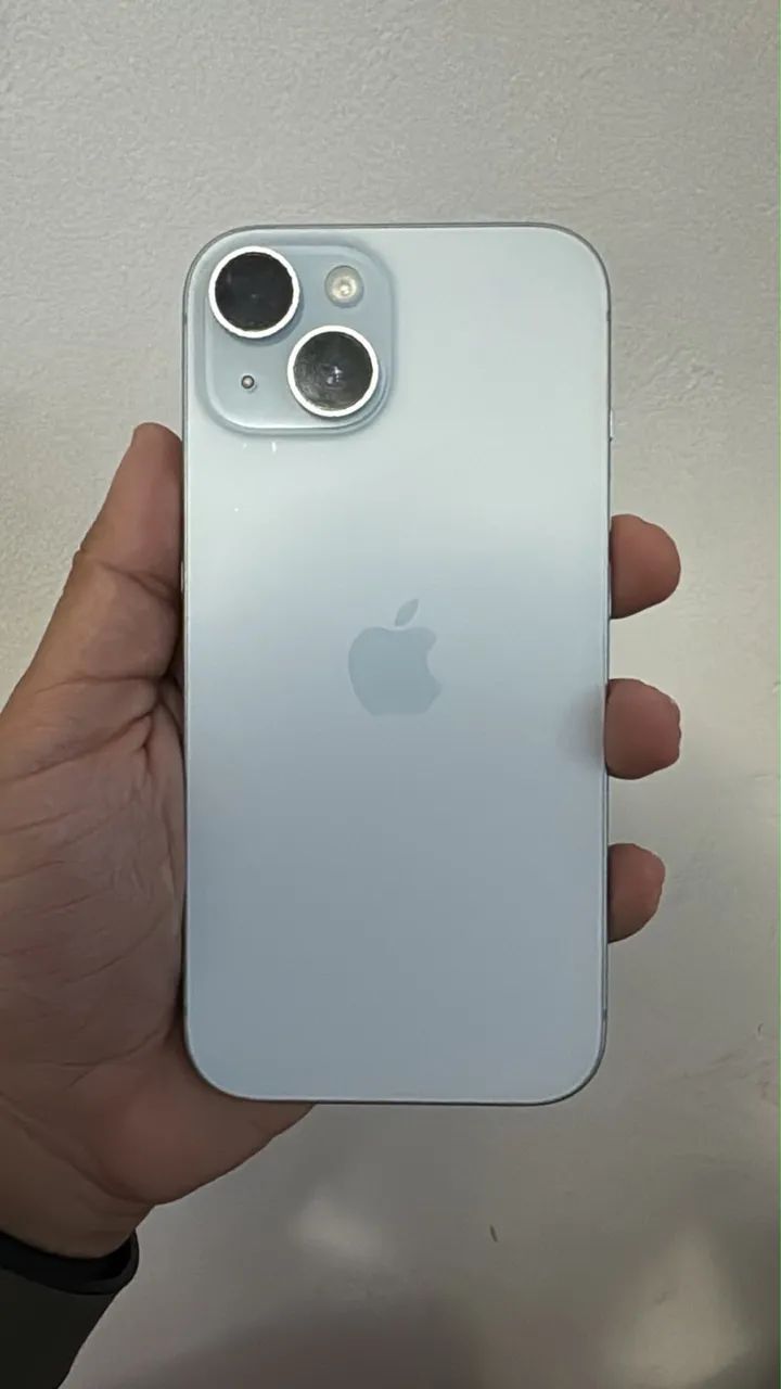iPhone 15 128gb azul estado de zero - Foto 3