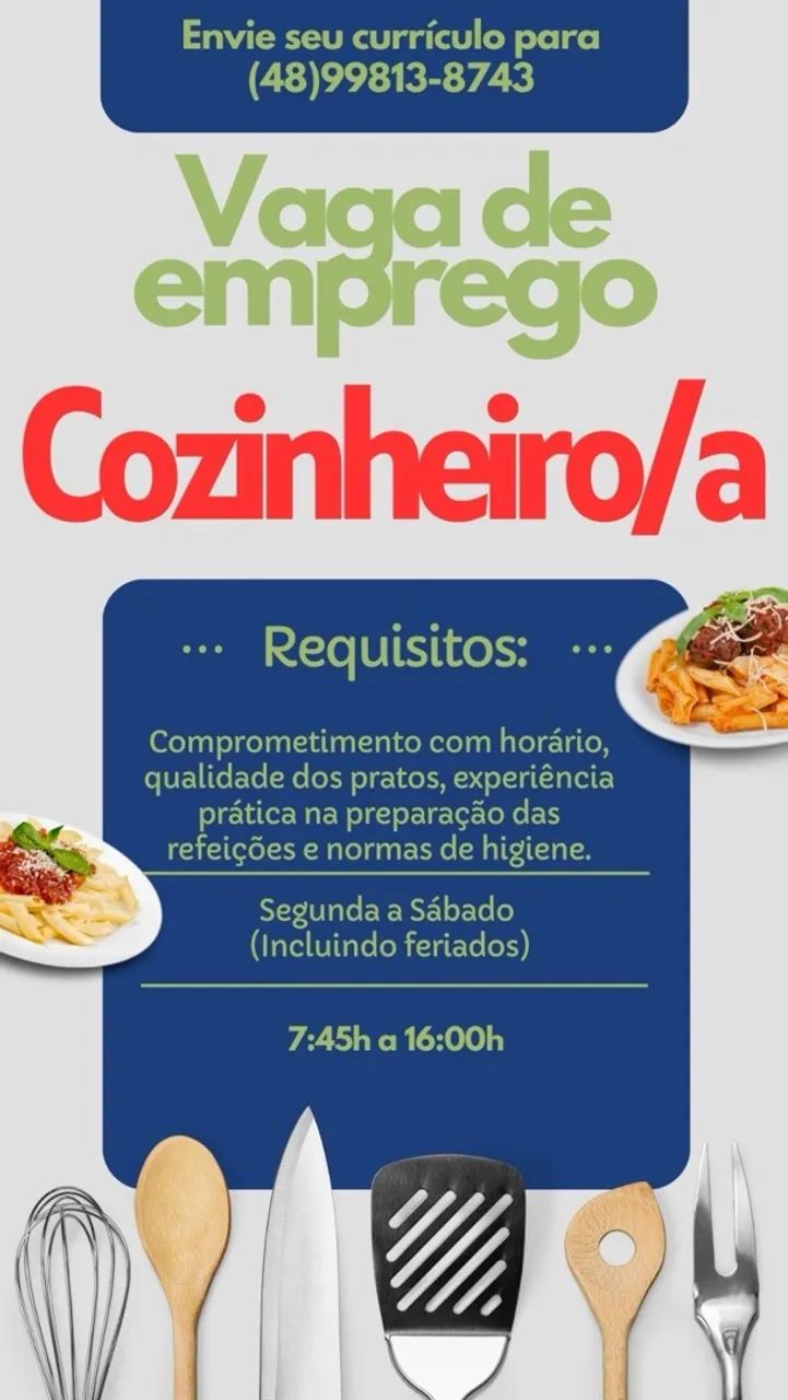 COZINHEIRO/A