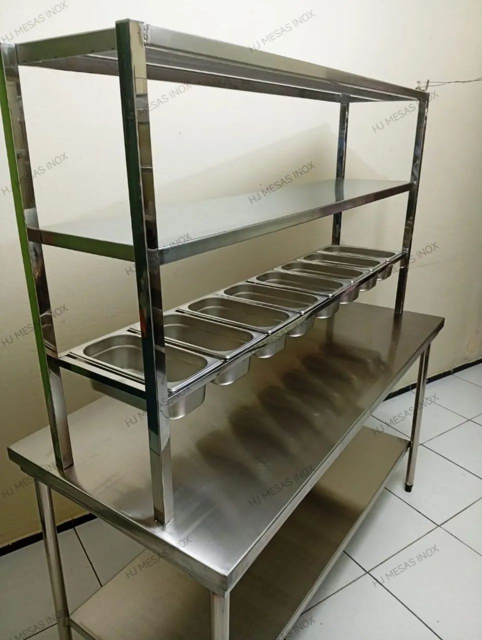 Mesa inox condimentadora  - Foto 3