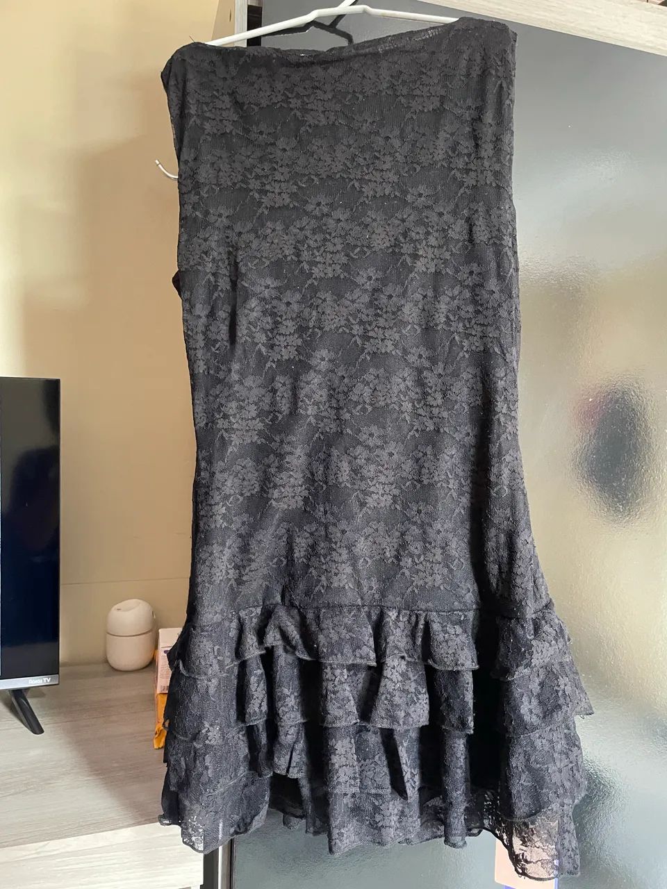 Vestido da shein de renda preto