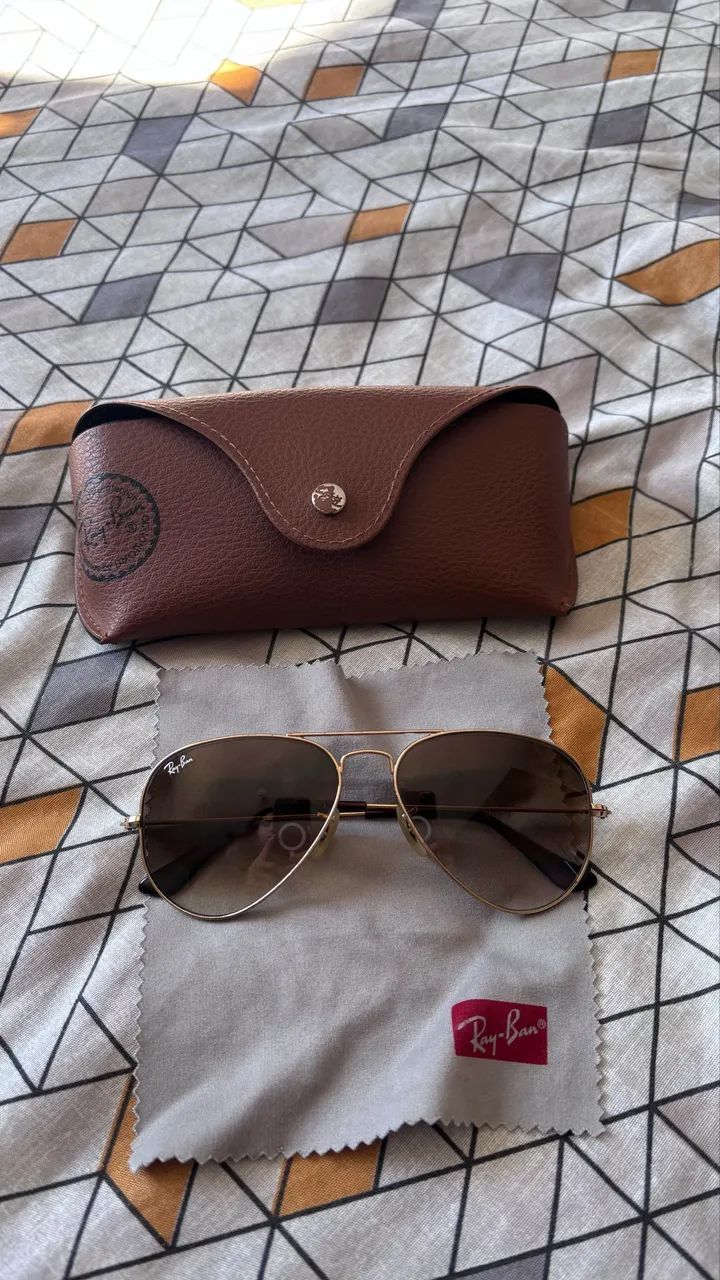 Óculos original Rayban - modelo aviador