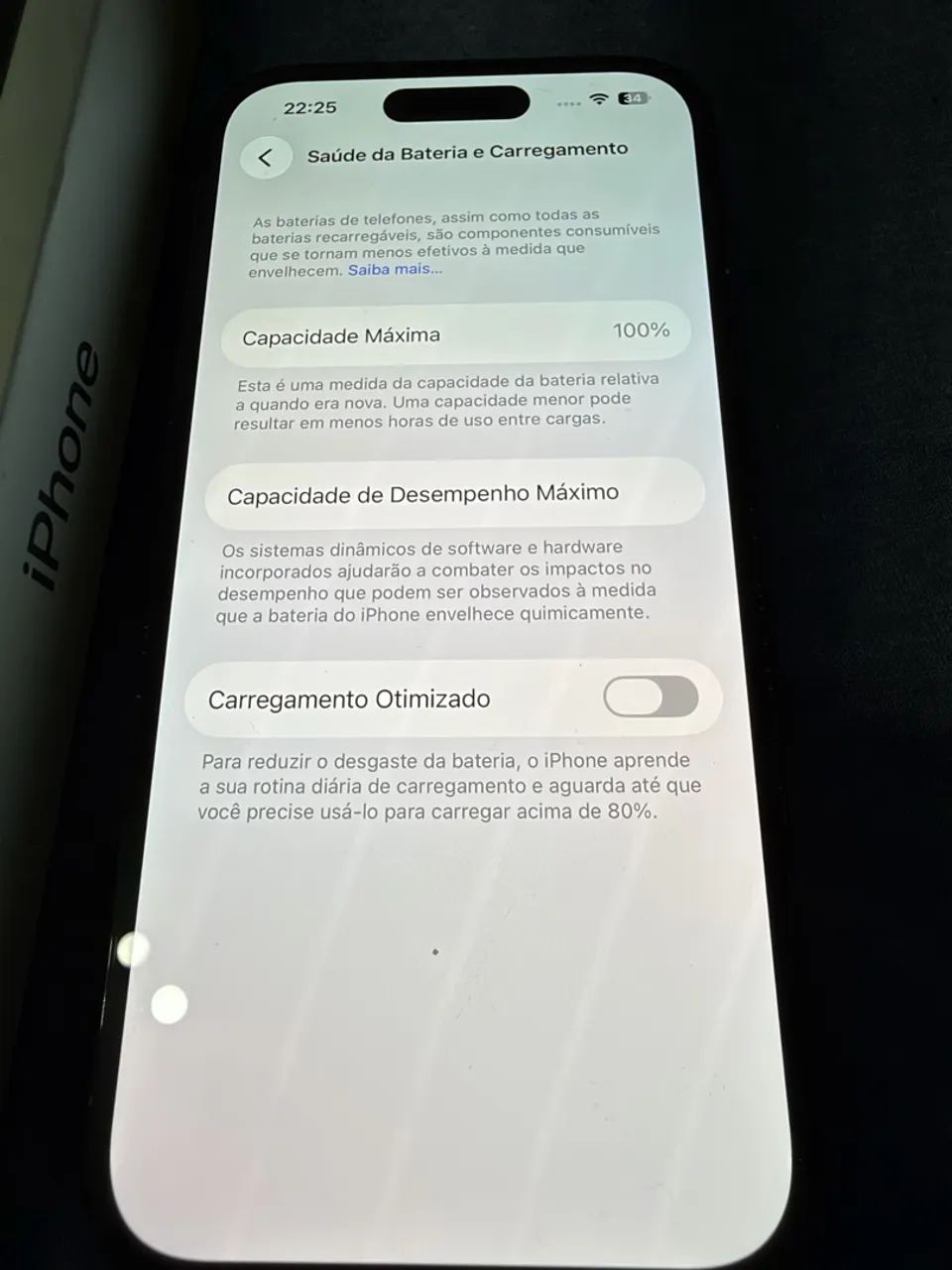 Iphone 14Pro 128gb cor Preto-espacial  - Foto 4