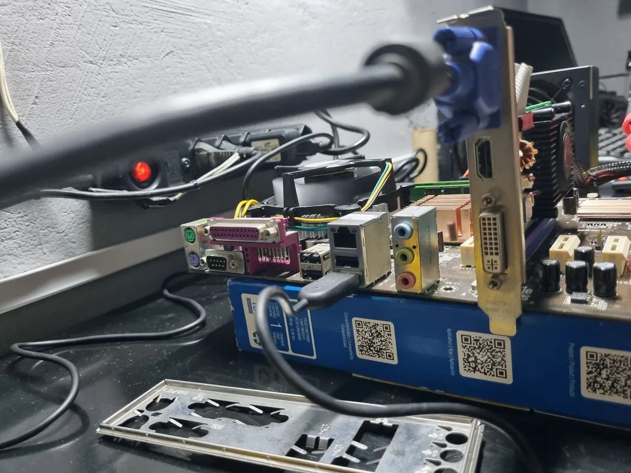 Kit Placa Mãe/CPU/Memórias/Placa de Vídeo  - Foto 5