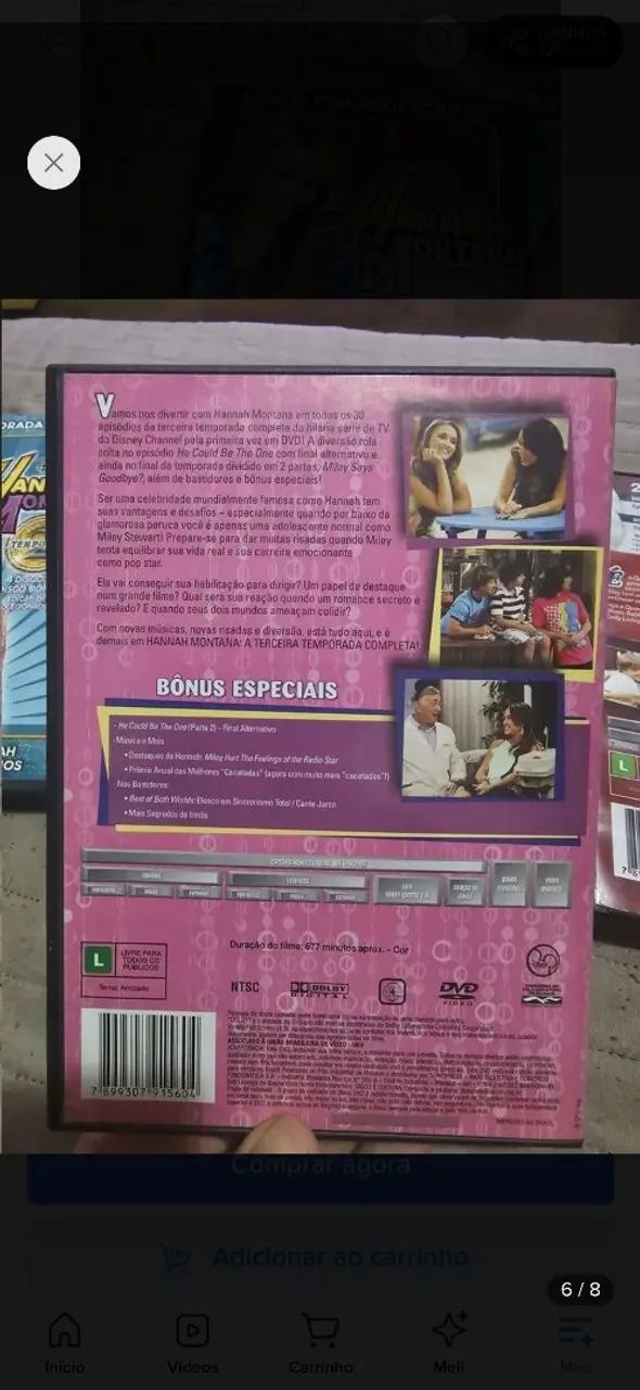 Box DVD HANNAH MONTANA - Foto 5