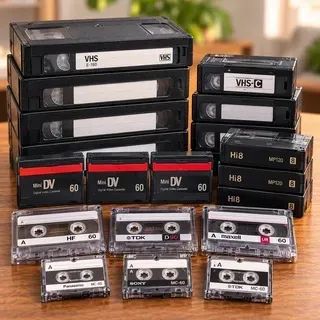 DIGITALIZO FITAS (Hi8 e MiniDV)