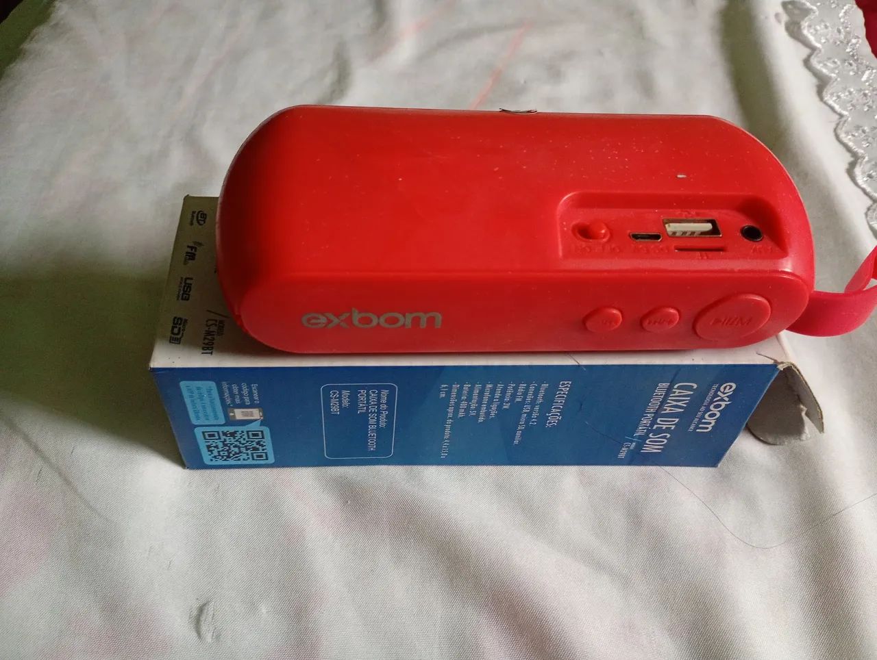Exbom Caixa de Som Portátil Bluetooth - Foto 5