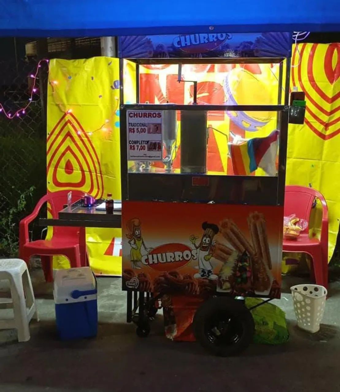 Carrinho de churros 