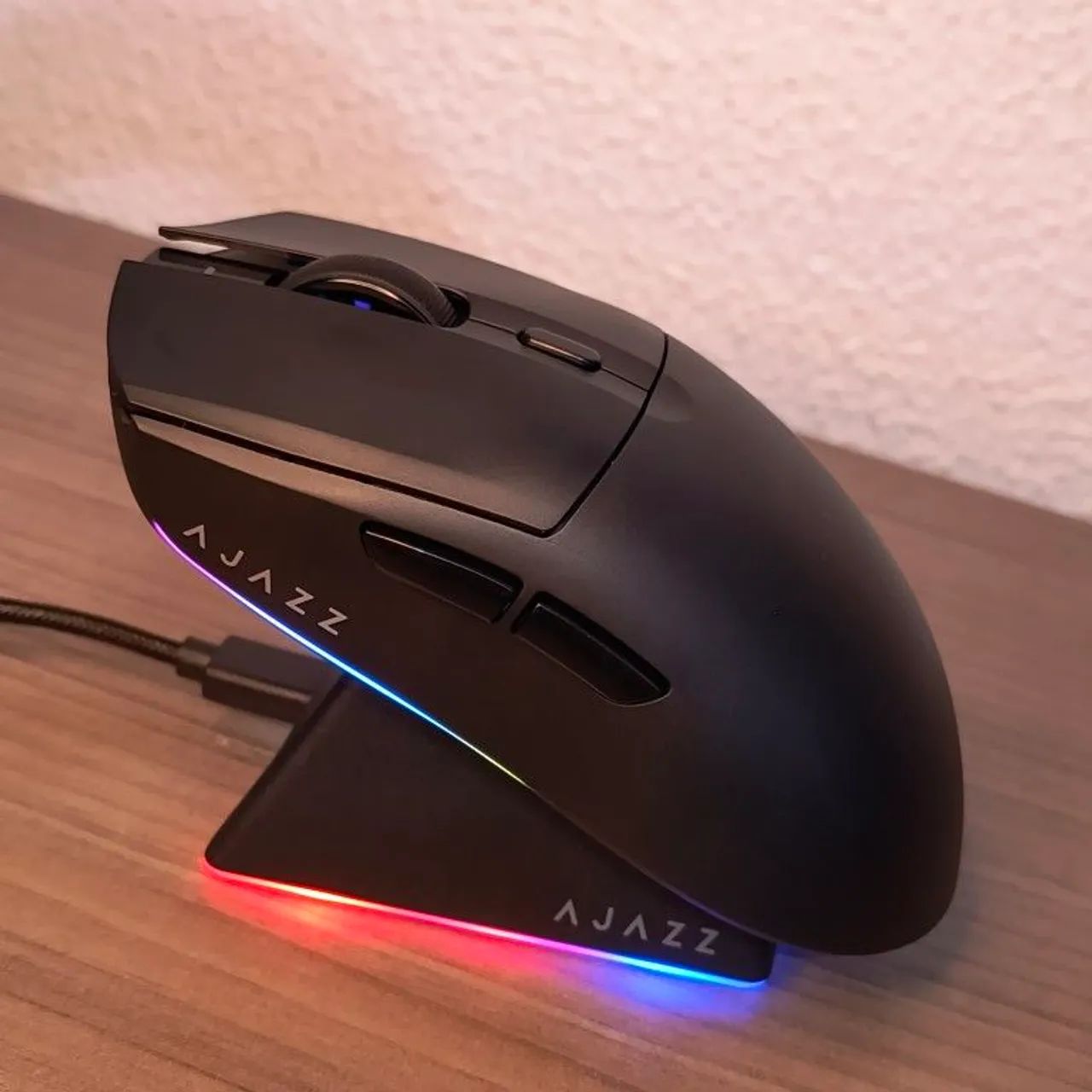 Mouse Gamer AJAZZ AJ139 V2 MC Lacrado Preto - Periféricos e