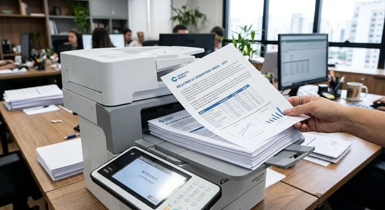 Impressão de Documentos e Relatórios | Alta Qualidade e Rapidez