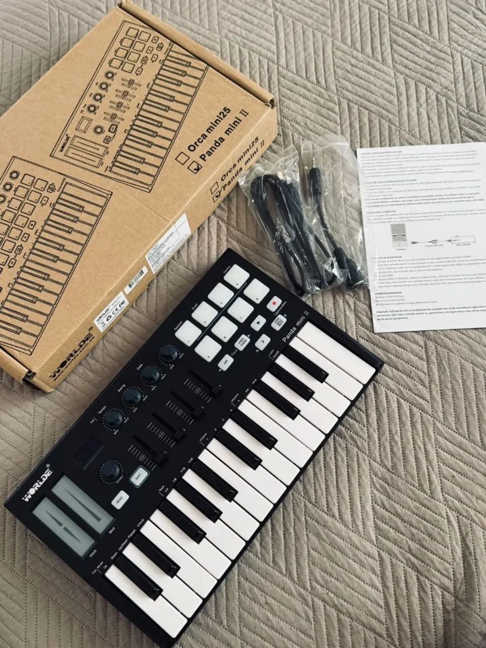 Teclado MIDI panda mini 2 - usado - Foto 2