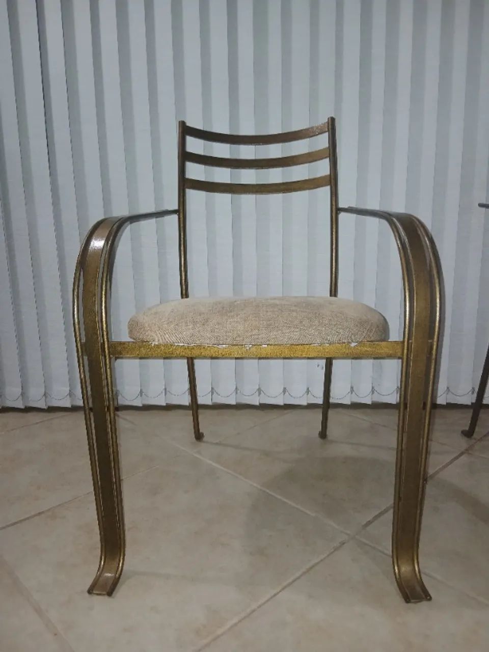 2 cadeiras de ferro - Foto 2