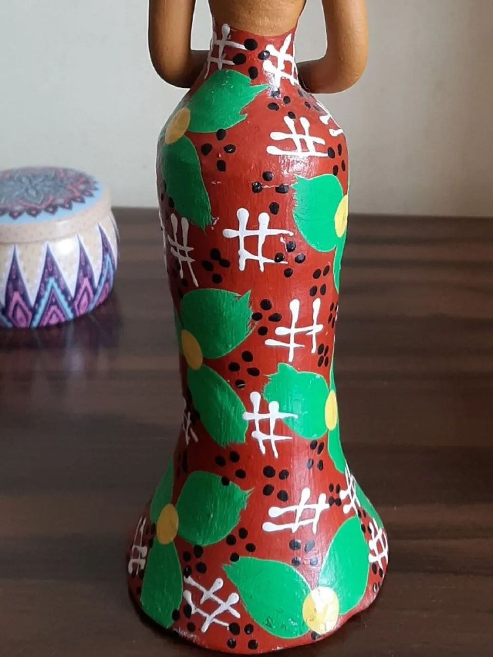 Enfeite de boneca de barro, origem. (Recife) - Foto 4