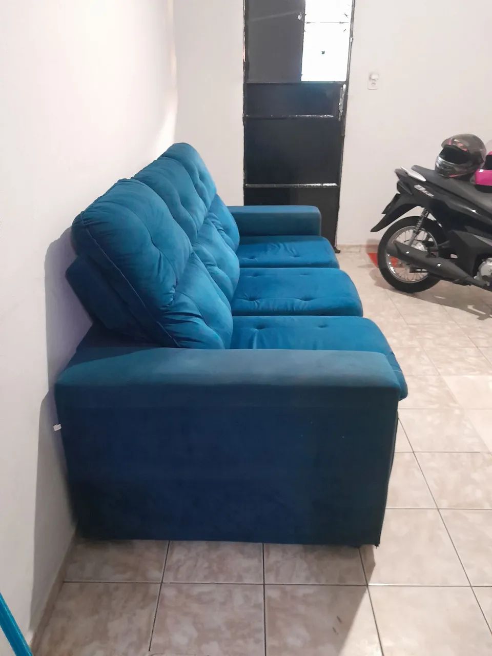 Sofá retrátil bem conservado. - Foto 5