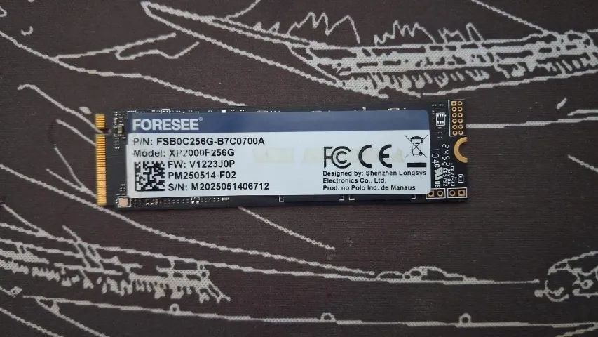 SSD NVME 256GB