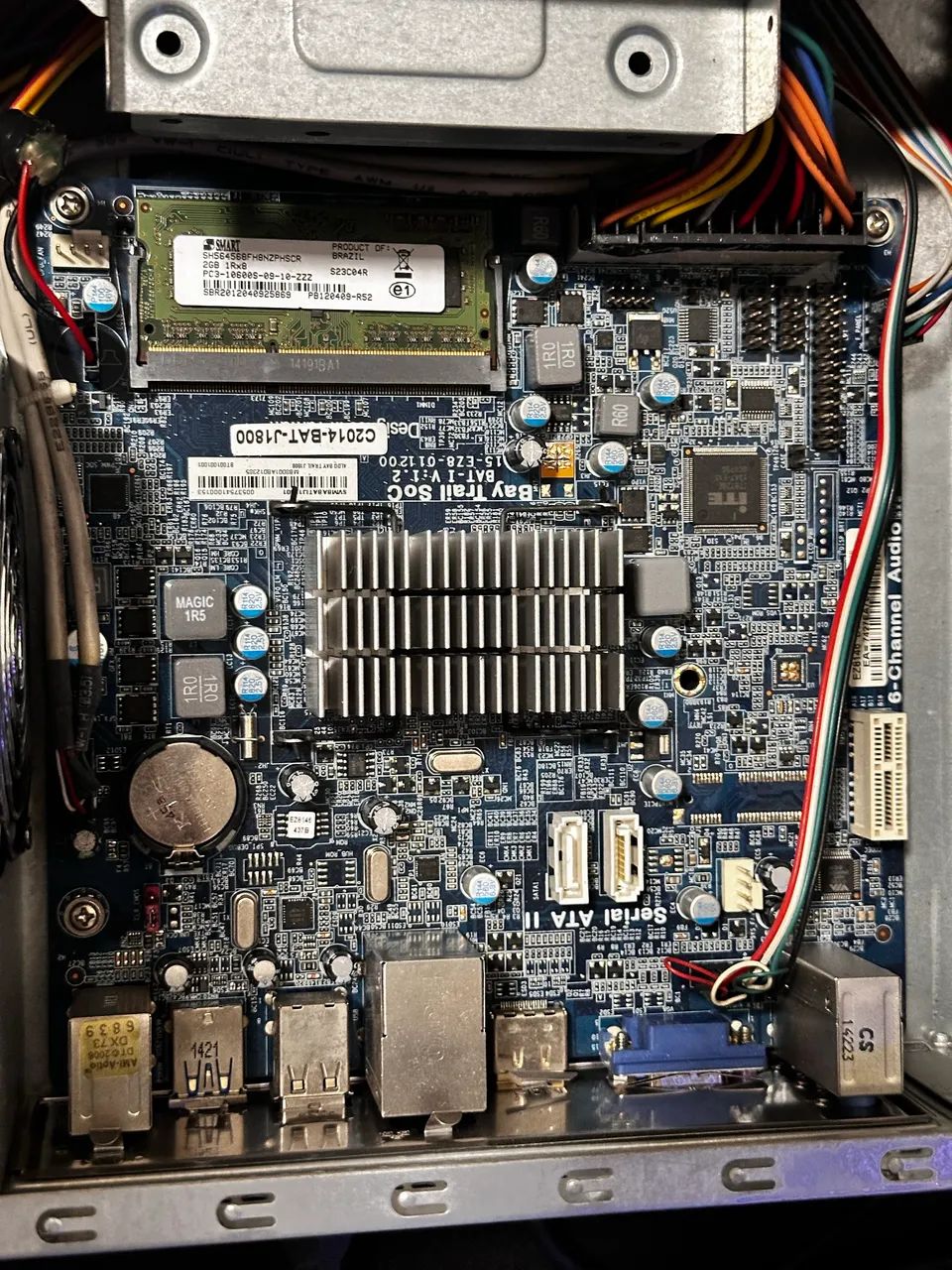 Kit mini ITX - processador Pentium J180?