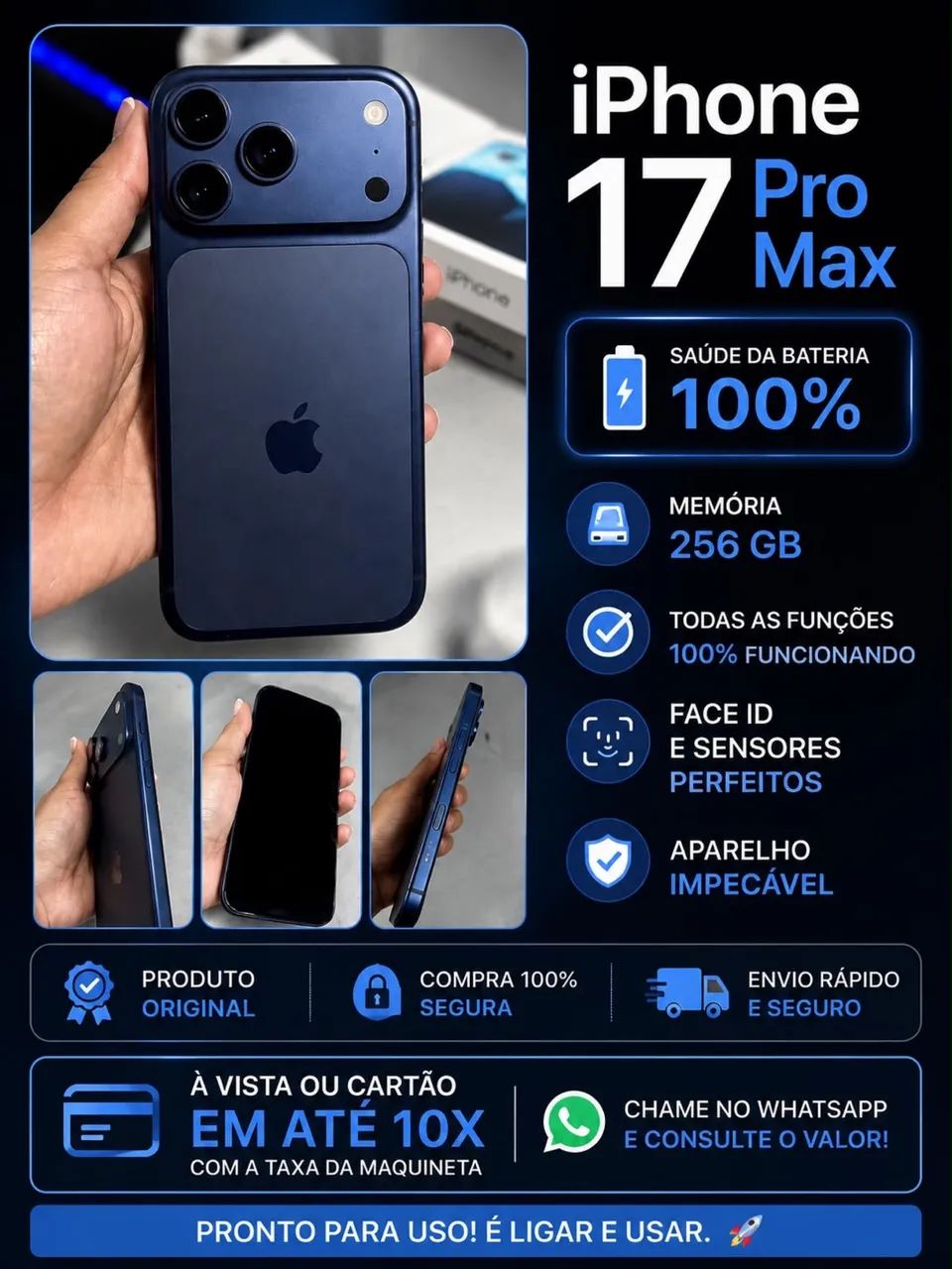iPhone 17 pro max  - Foto 4